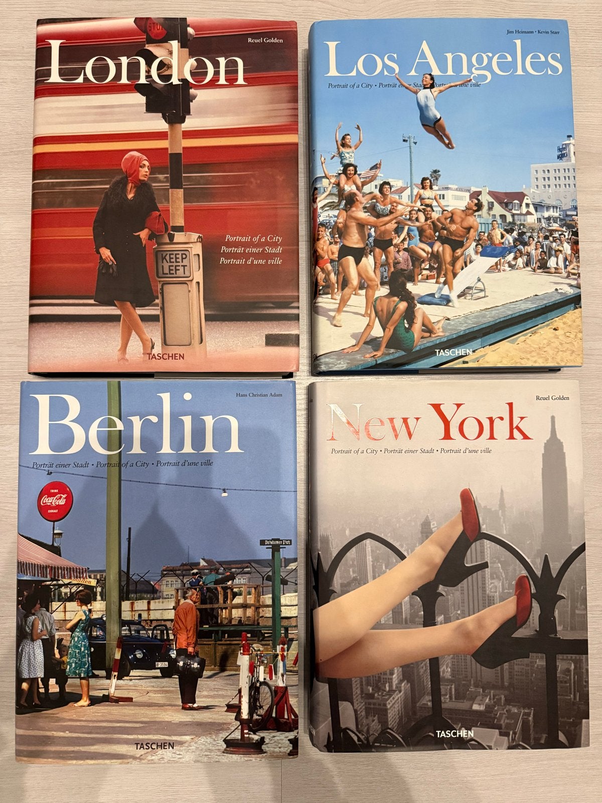 Taschen XL City Serie: London, Los Angeles, Berlin, New York, Boeken, Ophalen of Verzenden, Zo goed als nieuw
