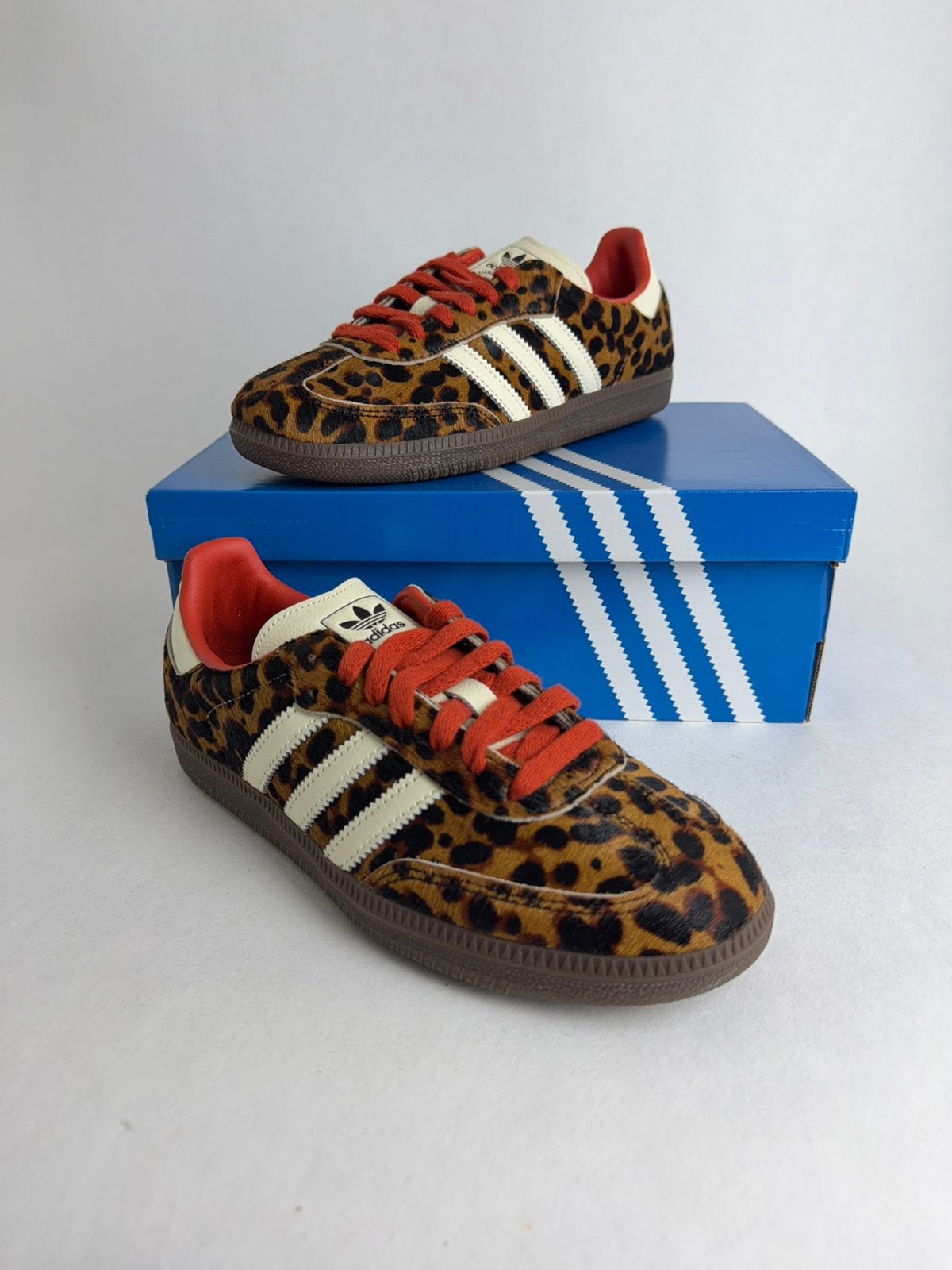 Adidas samba preloved red leopard (maat 38), Nieuw, Ophalen of Verzenden, Rood, Sneakers of Gympen