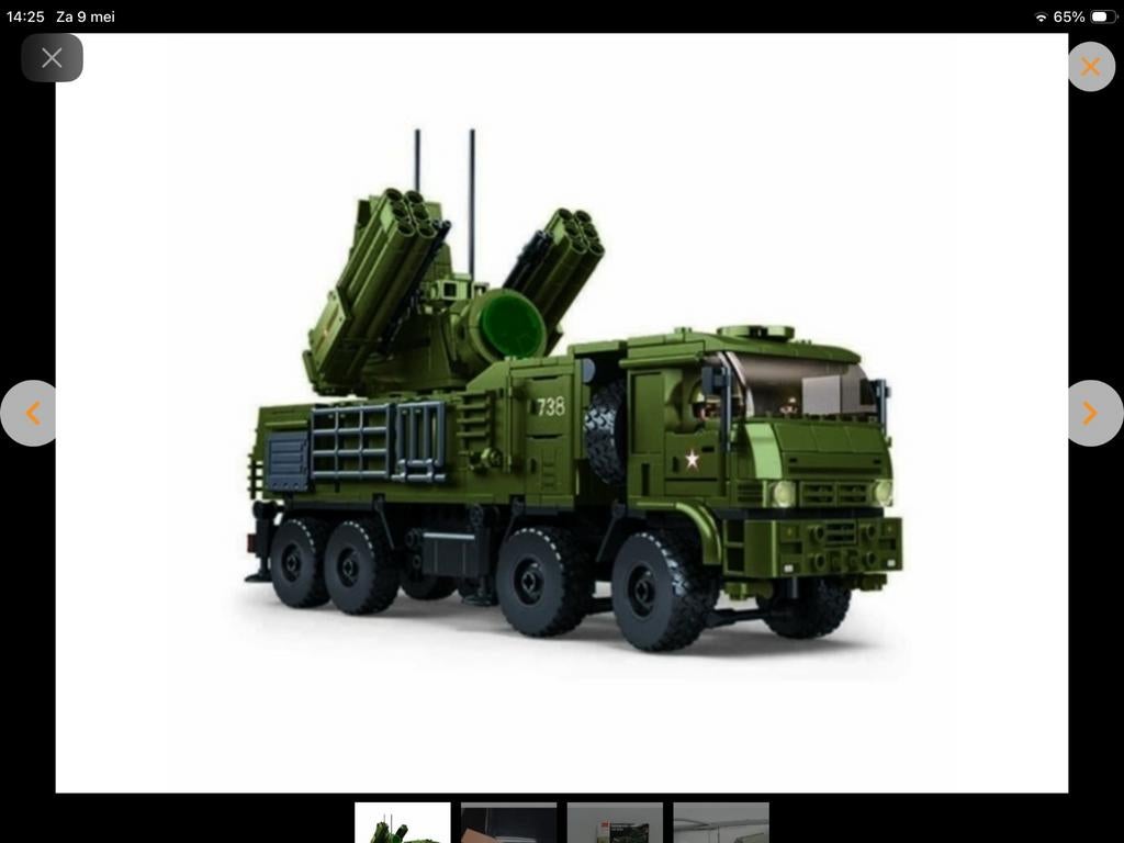 Sluban Pantsir S1S Luchtafweer Systeem Bouwset, Ophalen of Verzenden, Nieuw