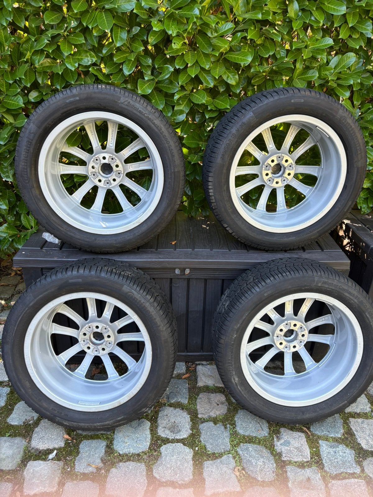 Foto 19 van BMW 19" 691 X3 G01 X4 G02 Winterset Conti Runflat + TPMS