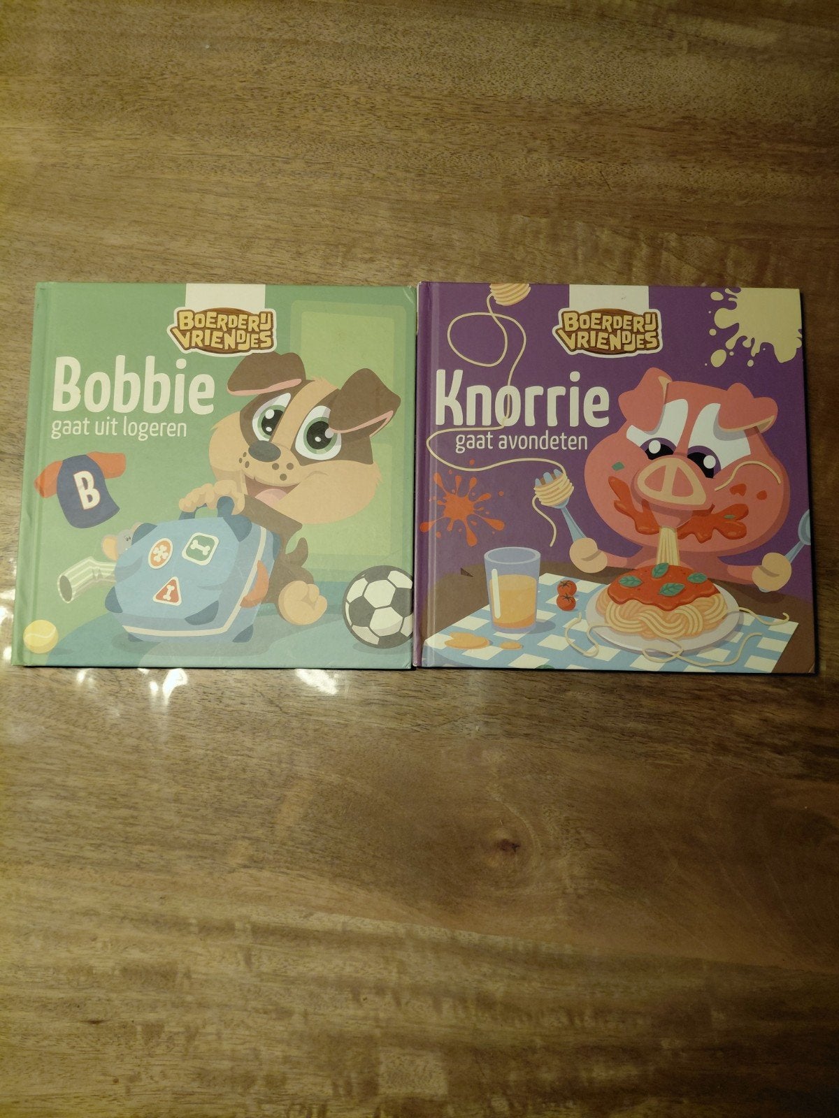 Boerderijvriendjes: Bobbie en Knorrie kinderboeken, Ophalen, Zo goed als nieuw, Marieke Reehoorn, 2 tot 3 jaar
