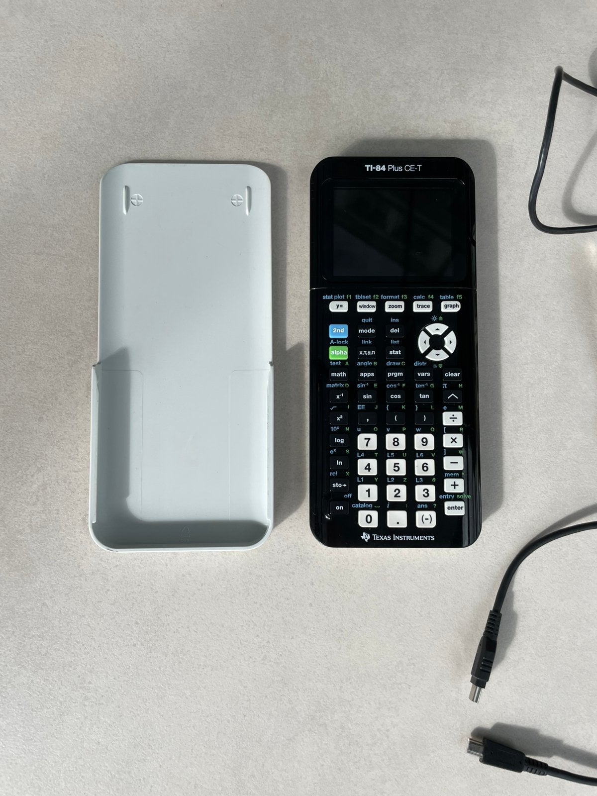 Texas Instruments TI-84 Plus CE-T Grafische Rekenmachine, Ophalen of Verzenden, Zo goed als nieuw