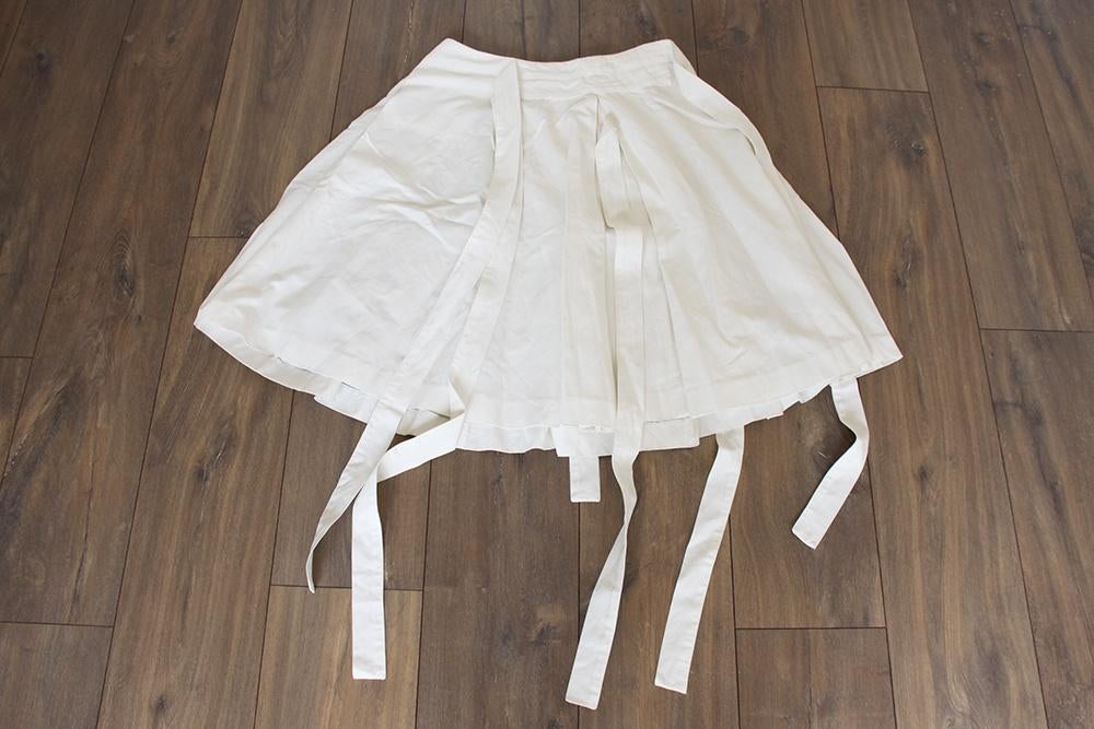 Prachtige Annemie Verbeke Rok (M) - 27 € 65,-, Kleding | Dames, Maat 38/40 (M), Annemie Verbeke, Wit, Ophalen of Verzenden