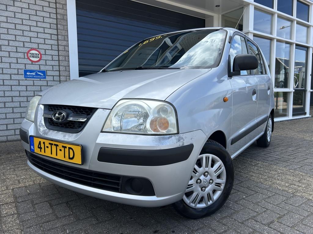 Hyundai Atos 1.1i Active Young 60.000km! NAP Rijdt TOP!, Stof, 4 cilinders, Origineel Nederlands, Bedrijf