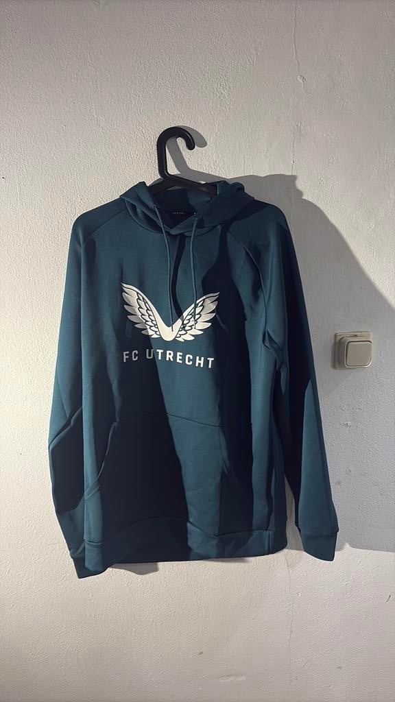 Donkergroene sweater - FC Utrecht / Castore, Ophalen, Overige maten, Zo goed als nieuw, Voetbal