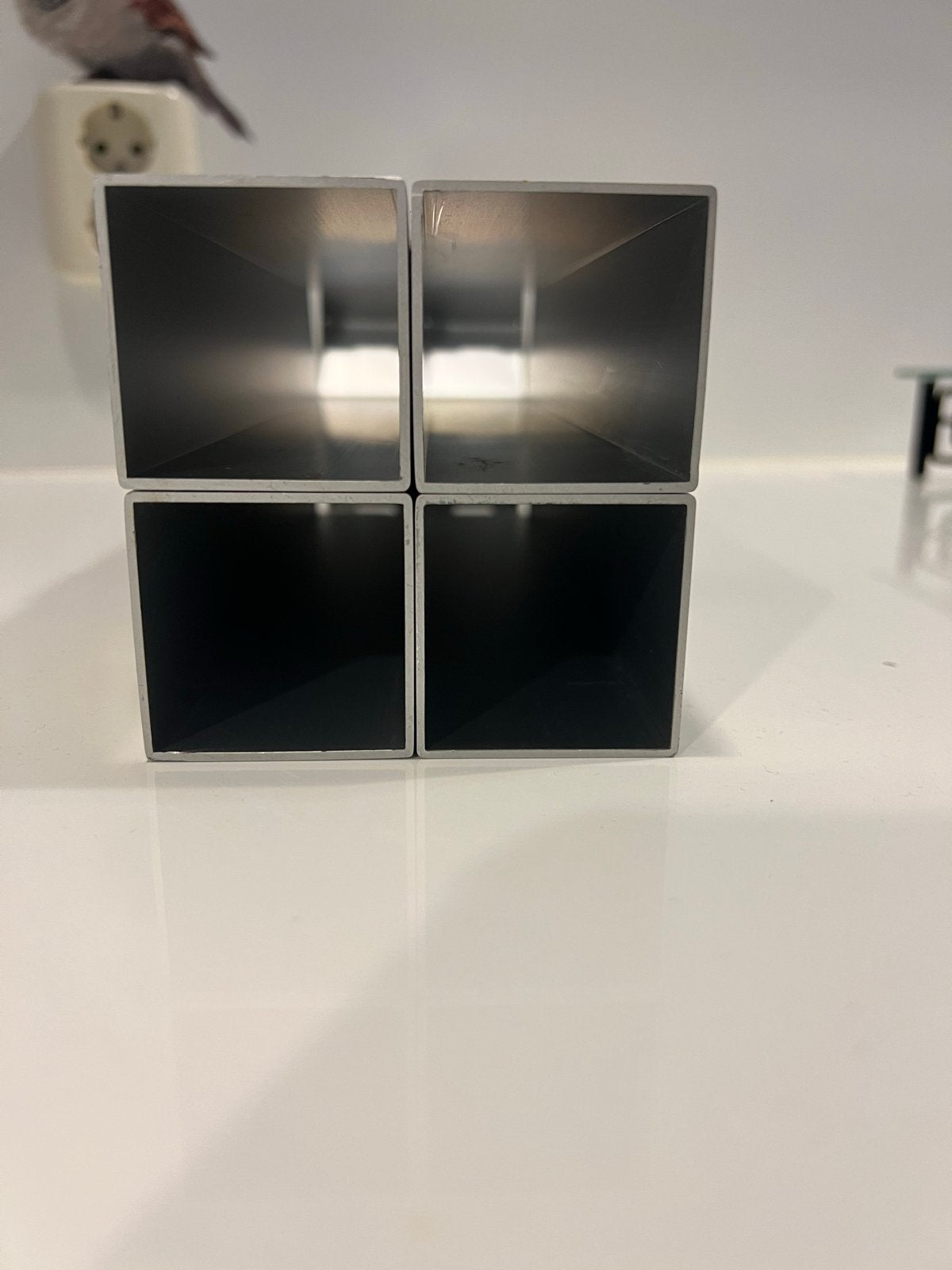 Nespresso koffie cups houder - Zilverkleurig metaal, Zilver, Ophalen of Verzenden, Metaal, Overige merken