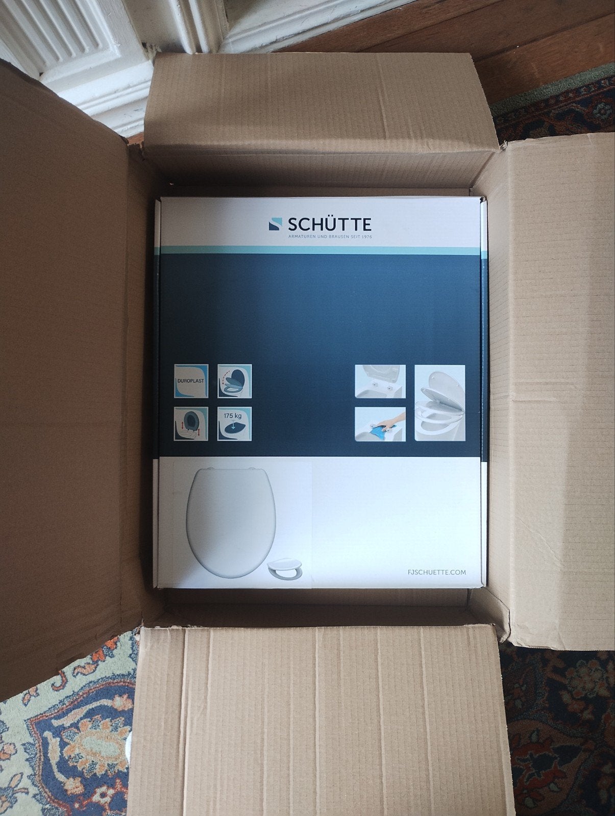 WC-bril van Schütte - ongebruikt, zonder montagegarnituur, Verzenden, Nieuw, Toilet