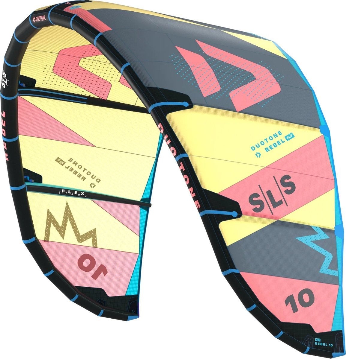 Duotone Rebel SLS 2024 8m² Kitesurf Kite, Watersport en Boten, Ophalen of Verzenden, Zo goed als nieuw, 8 m², Kite