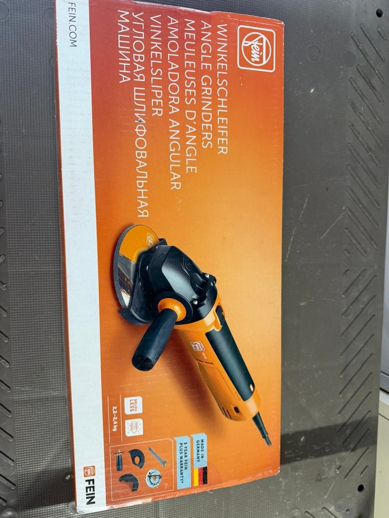 Fein Slijptol (NIEUW IN DOOS), Ophalen of Verzenden, Nieuw, 1000 watt of meer, Haakse handslijpmachine
