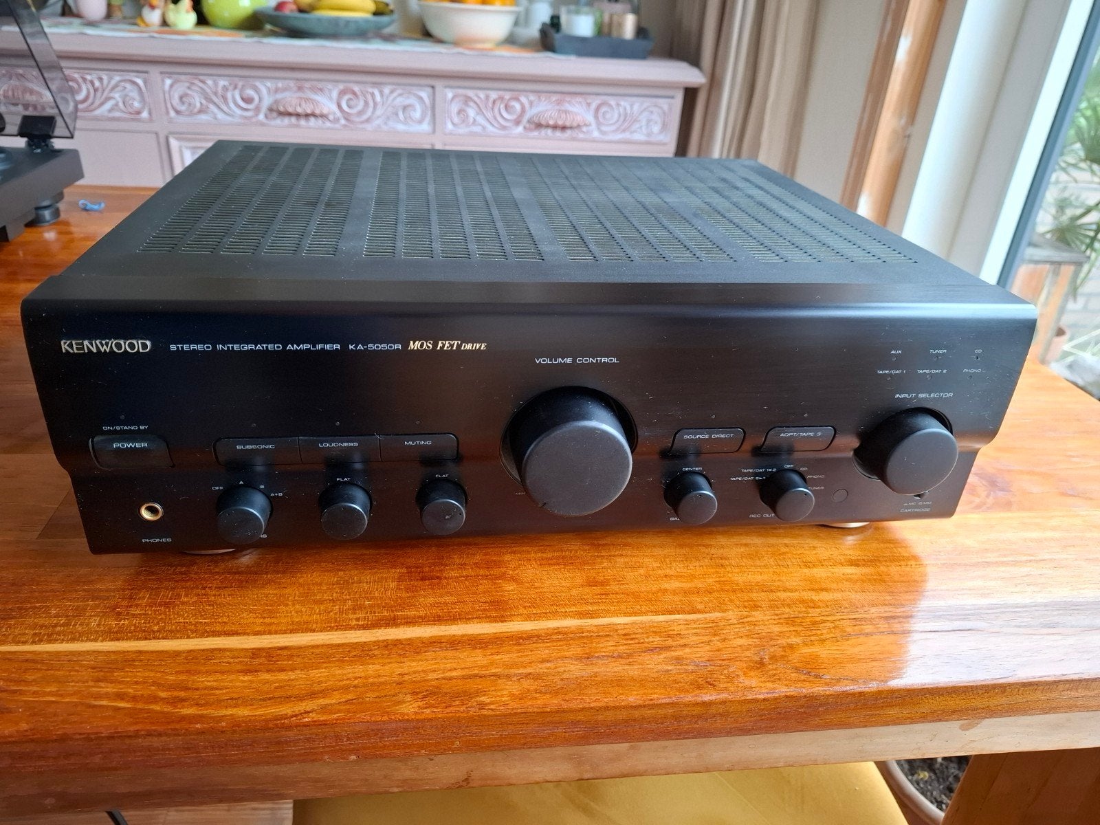 Kenwood Versterker KA-5050R (aandacht nodig), Ophalen of Verzenden, Gebruikt, Overige merken, Losse componenten