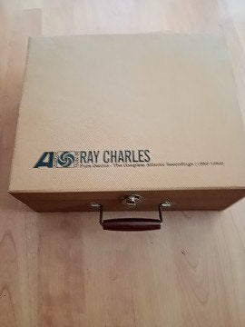 Ray Charles Cd koffer limited, Verzenden, Zo goed als nieuw, Inclusief boekje