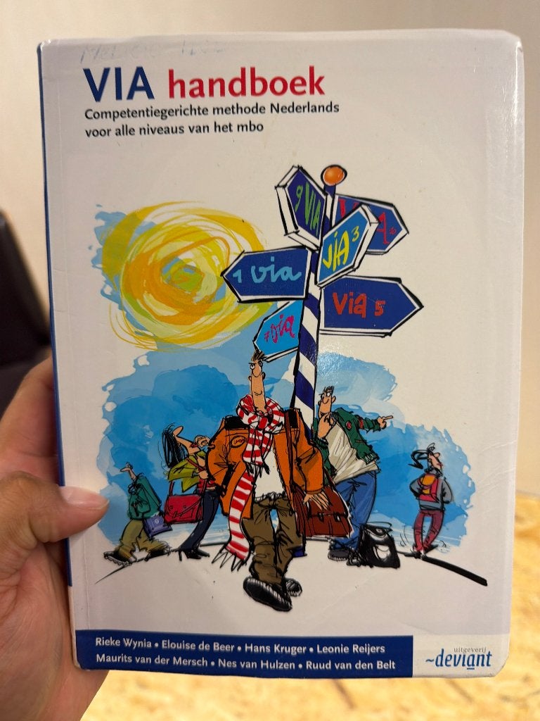 VIA Handboek 5 - Nederlands mbo, Ophalen of Verzenden, Alpha, Gelezen, MBO