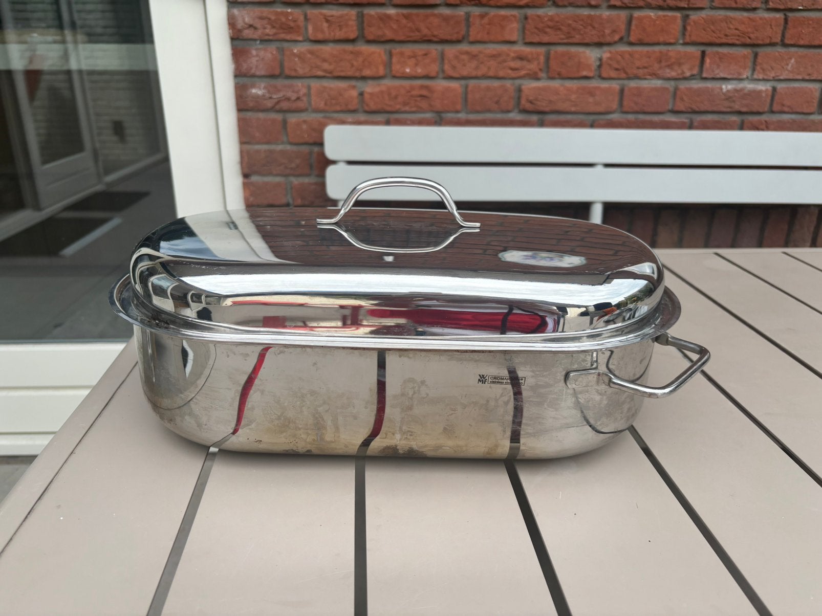 Vis pan, Ophalen, Zo goed als nieuw, Overige materialen
