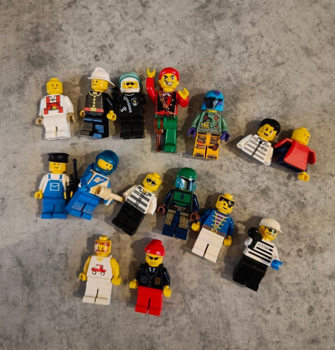 Lego minifiguren set - diverse beroepen en karakters, Kinderen en Baby's, Ophalen of Verzenden, Gebruikt, Minifiguur, Lego