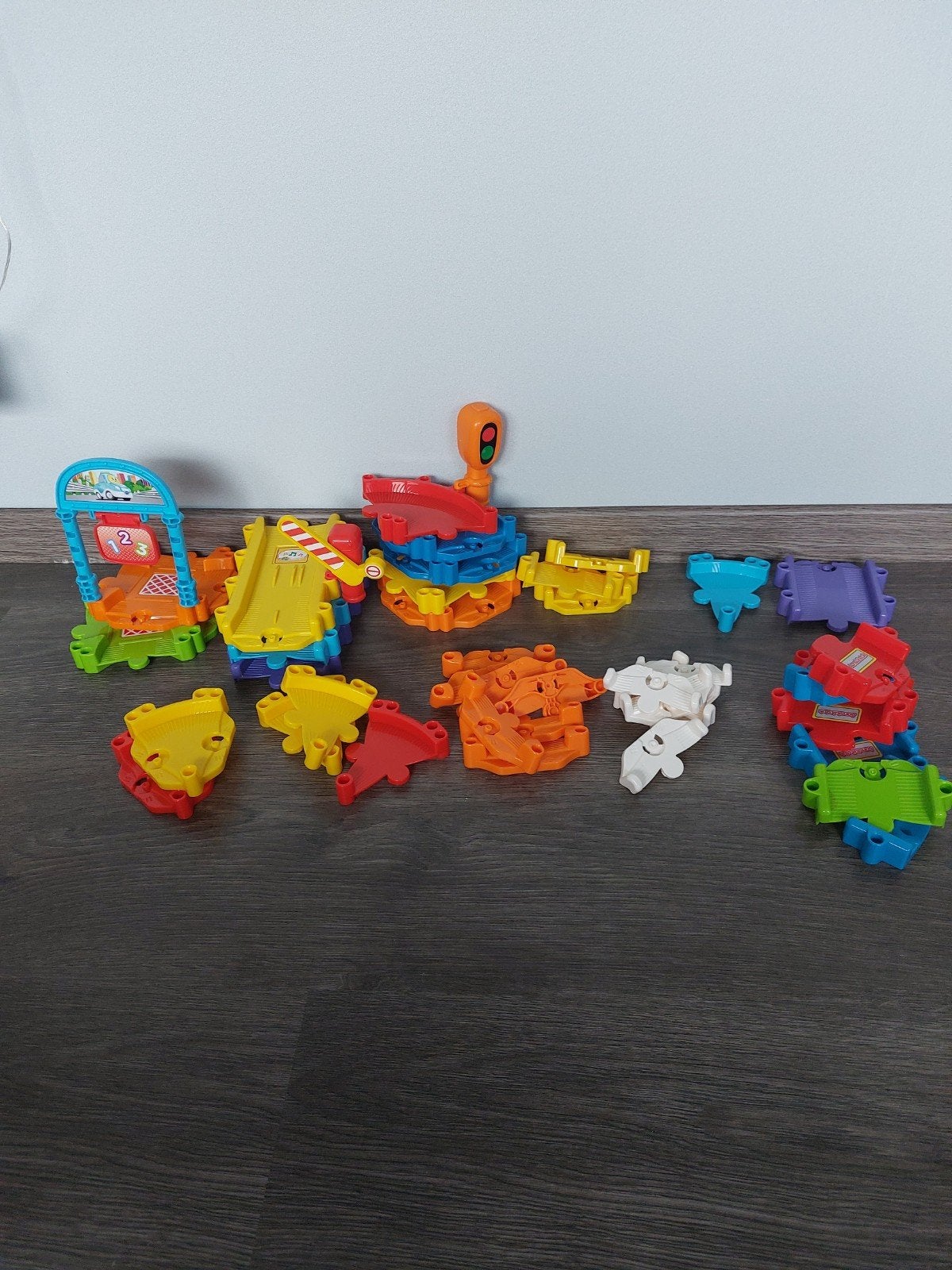 VTech Toet Toet Auto's losse wegdelen en koppelstukken, Ophalen, Zo goed als nieuw, Jongen of Meisje