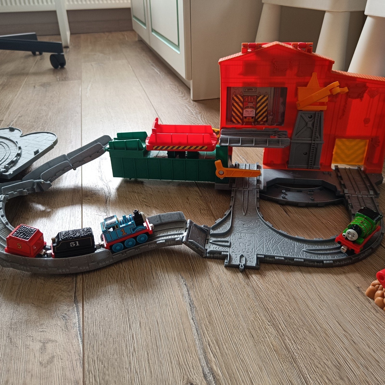 Complete Thomas de trein baan incl treinen, Ophalen