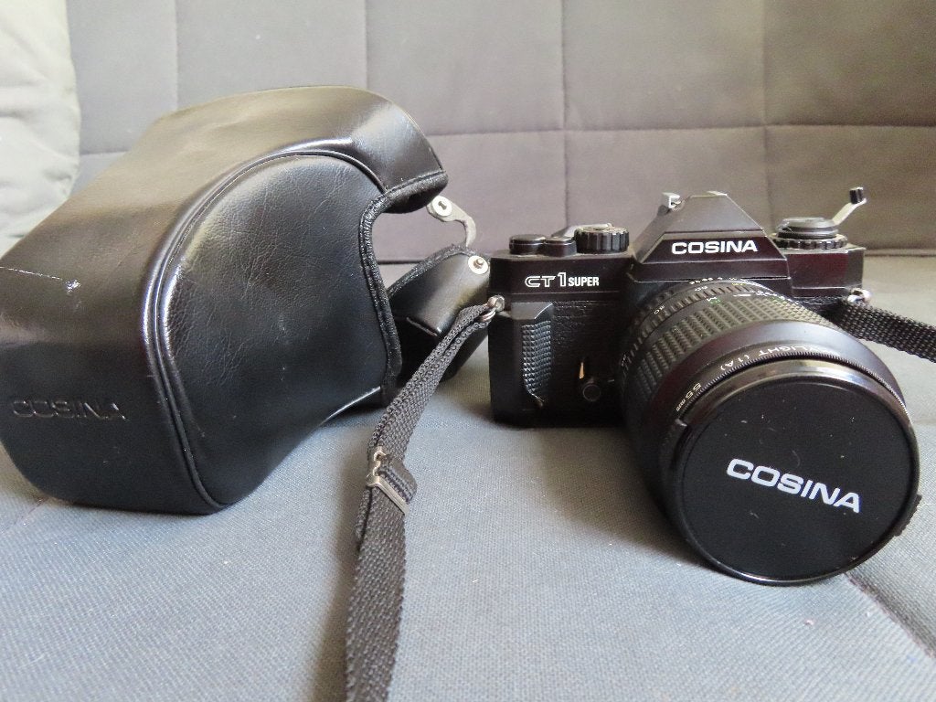 Cosina GT camera met Cosina lens 1:3.9 52 mm, Ophalen of Verzenden, Zo goed als nieuw, Spiegelreflex, Overige Merken