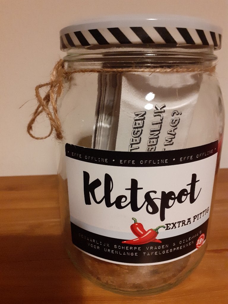 Klets Pot Extra Pittig. 18+, Vijf spelers of meer, Ophalen of Verzenden, Zo goed als nieuw