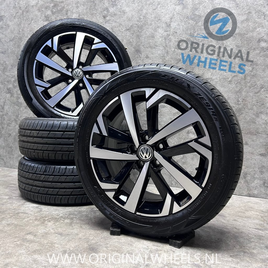 16 inch originele Torsby velgen + zomerbanden VW Polo, Gebruikt, 16 inch, Banden en Velgen, Ophalen of Verzenden