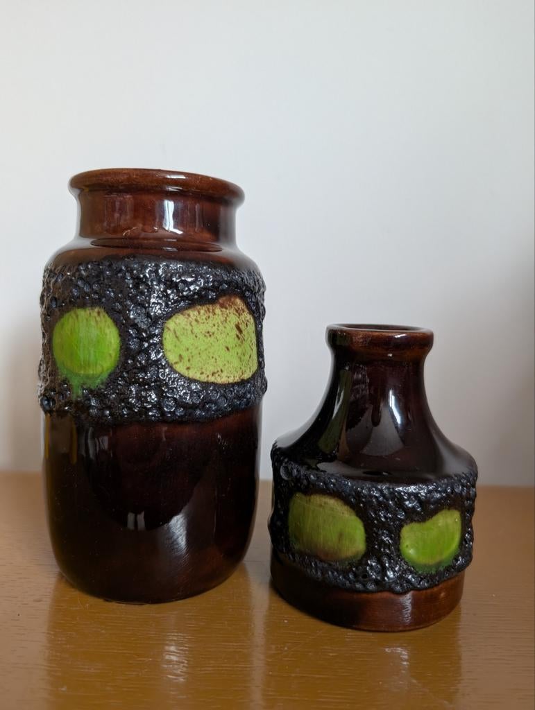 Scheurich West Germany vaas set, Antiek en Kunst, Ophalen of Verzenden