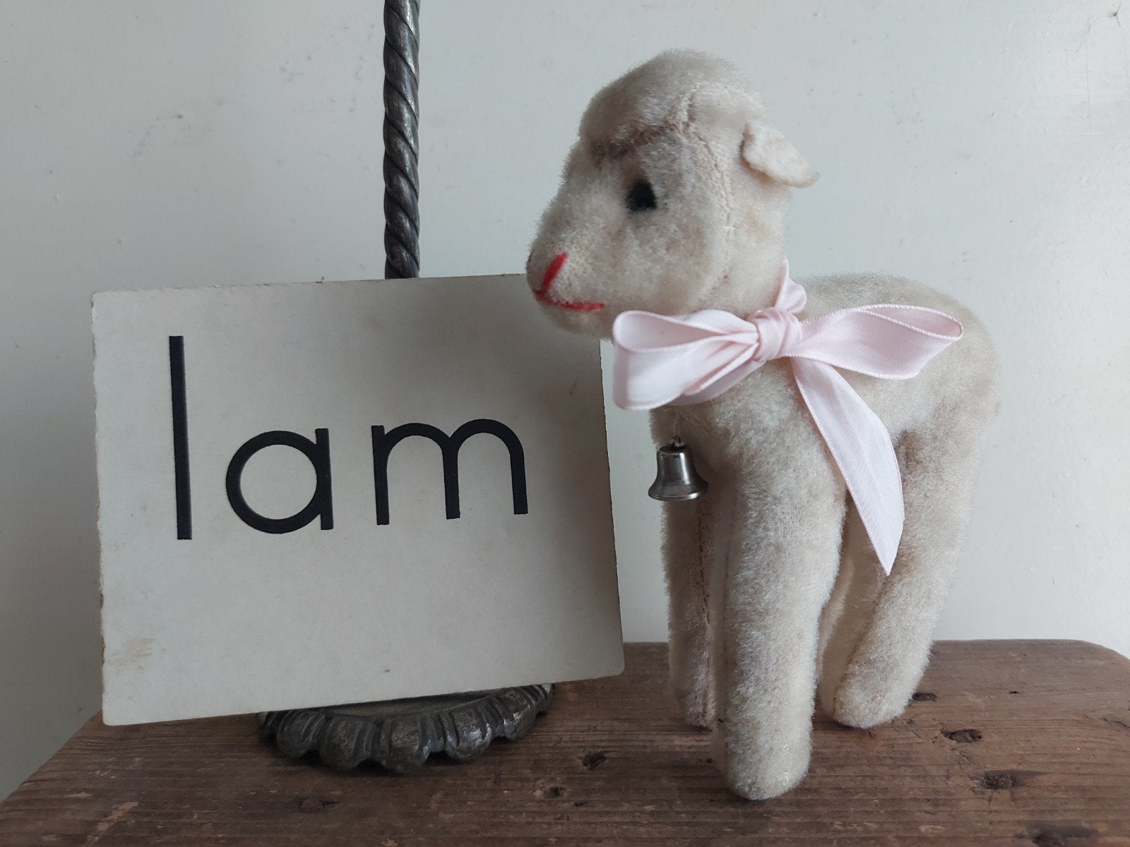 Oude Steiff lamby Lam , lammetje, Ophalen of Verzenden