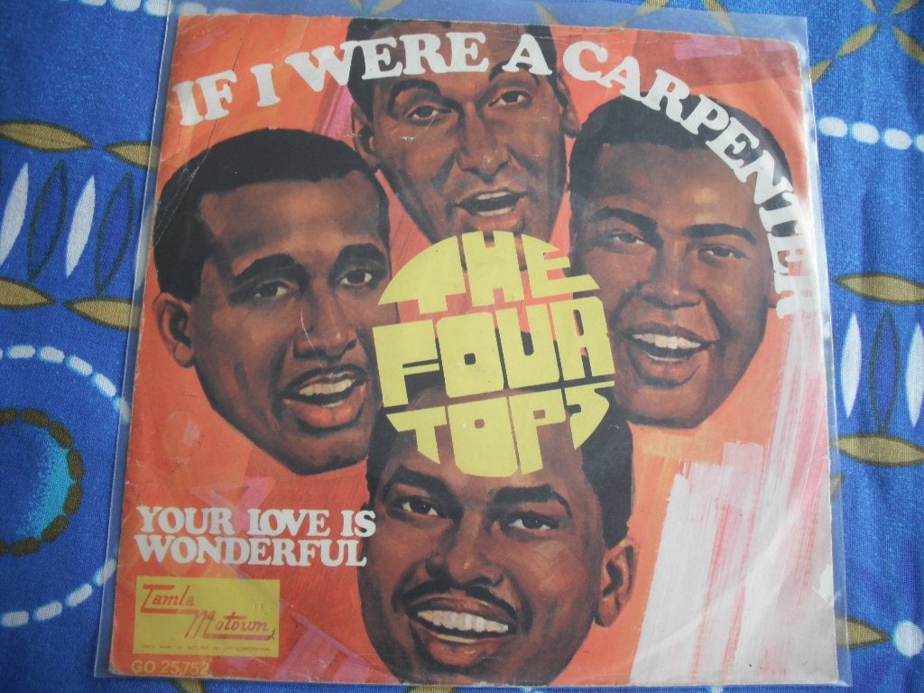 The Four Tops - If I were a Carpenter., Cd's en Dvd's, Vinyl Singles, Ophalen of Verzenden, Gebruikt, Pop