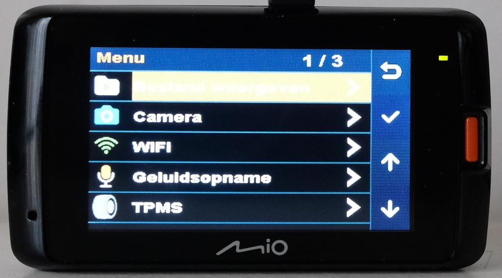 Mio Mivue 792 Wifi Pro Dashcam (16GB), Ophalen of Verzenden, Zo goed als nieuw