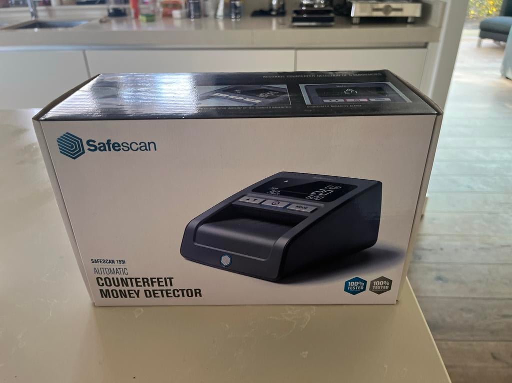 Safescan 155i bankbiljetten scanner, Ophalen of Verzenden