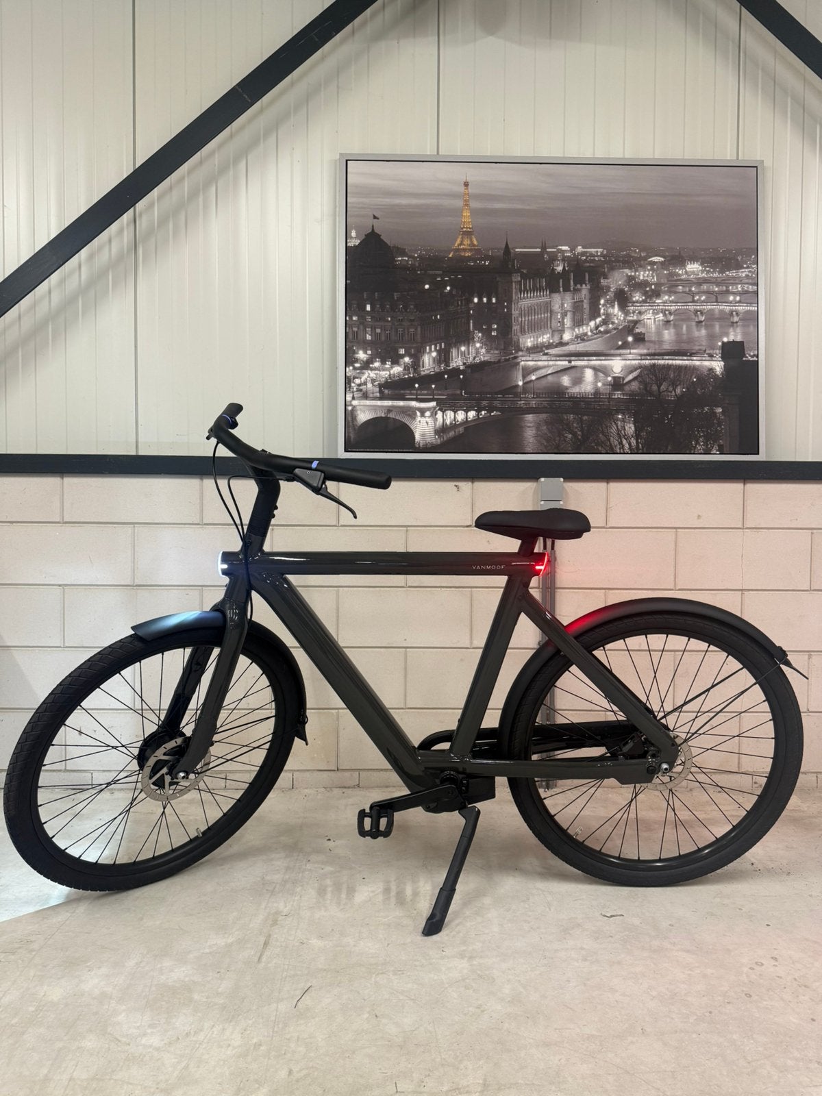 VanMoof S5 2.0 Dark Grey lage km’s met garantie, Ophalen of Verzenden, Zo goed als nieuw, 55 tot 59 cm, Vanmoof