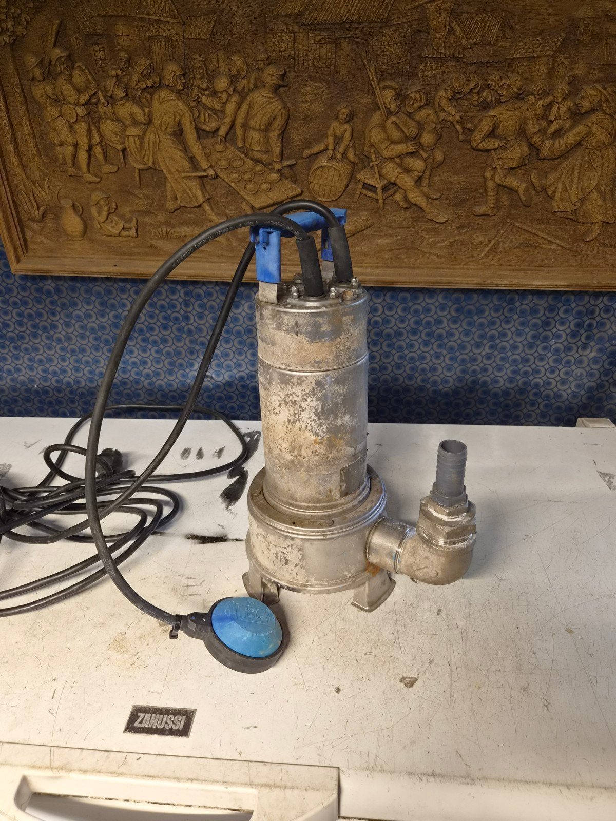 waterpomp te koop, Ophalen, Zo goed als nieuw, Kunststof, Waterornament