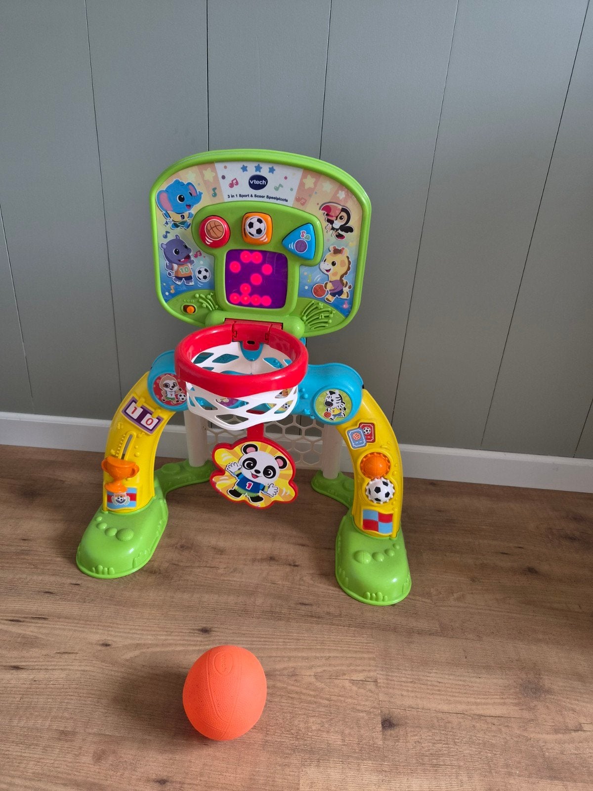 VTech 3-in-1 Sport & Scoor speelplaats, Ophalen, Gebruikt, 6 maanden tot 2 jaar
