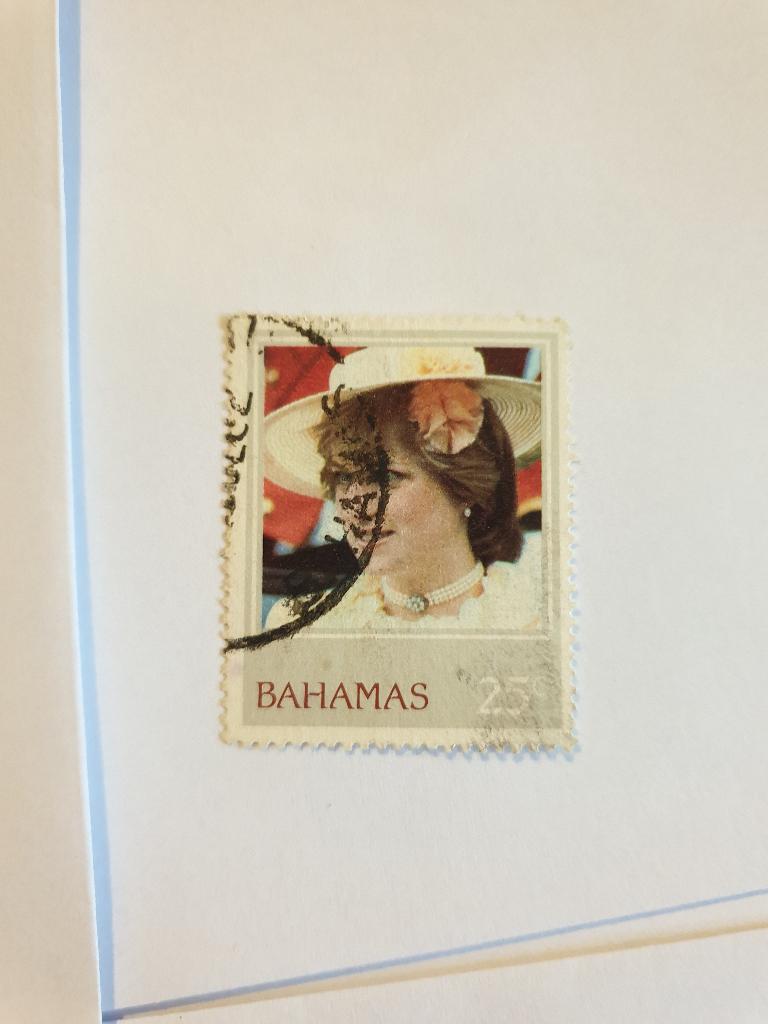 3013 bahamas prinses diana, Verzenden