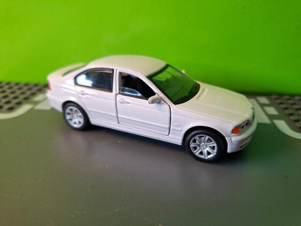 Cararama - BMW 328i E46 [wit] 1/43, Ophalen of Verzenden, Gebruikt, Auto, Overige merken