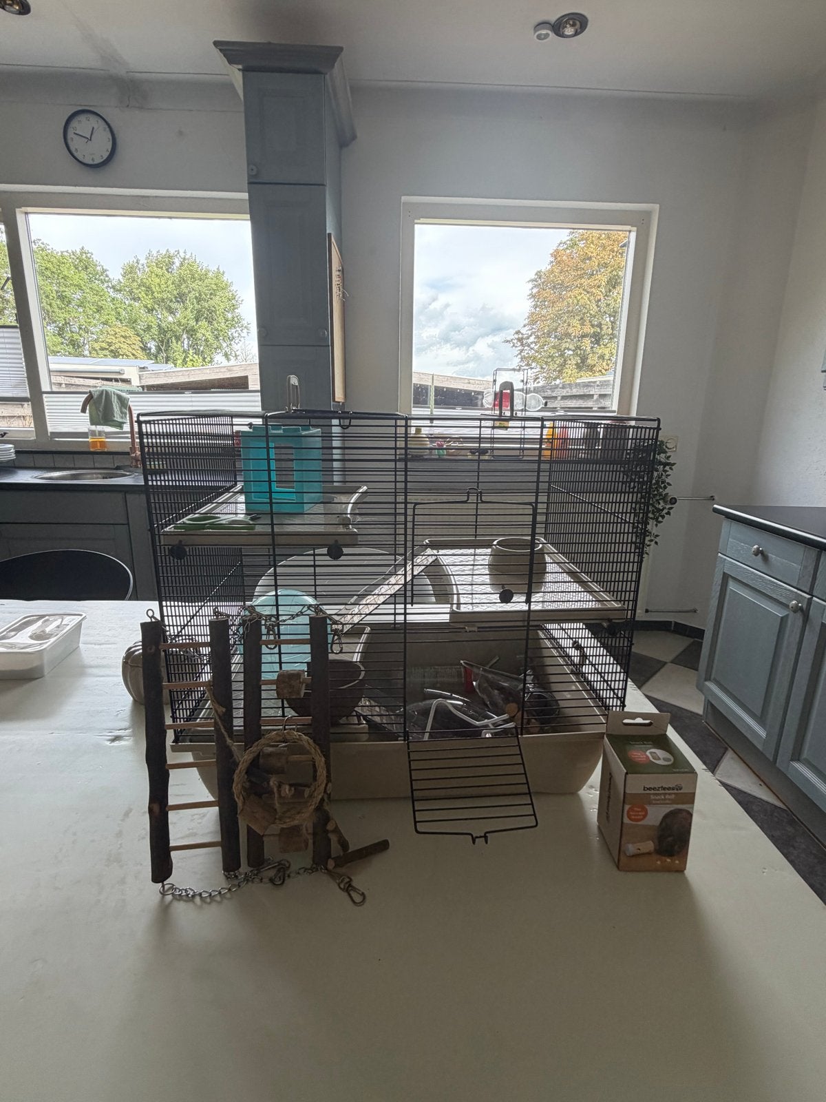 Gratis hamsterhok op te halen, Ophalen