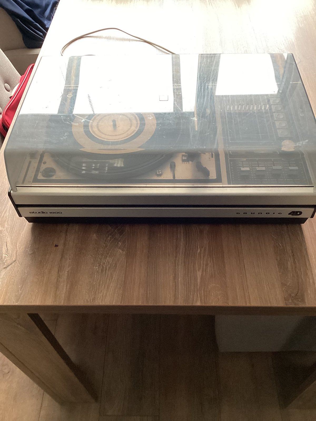 Grundig studio 1600, Audio, Tv en Foto, Platenspelers, Ophalen, Gebruikt, Automatisch, Platenspeler