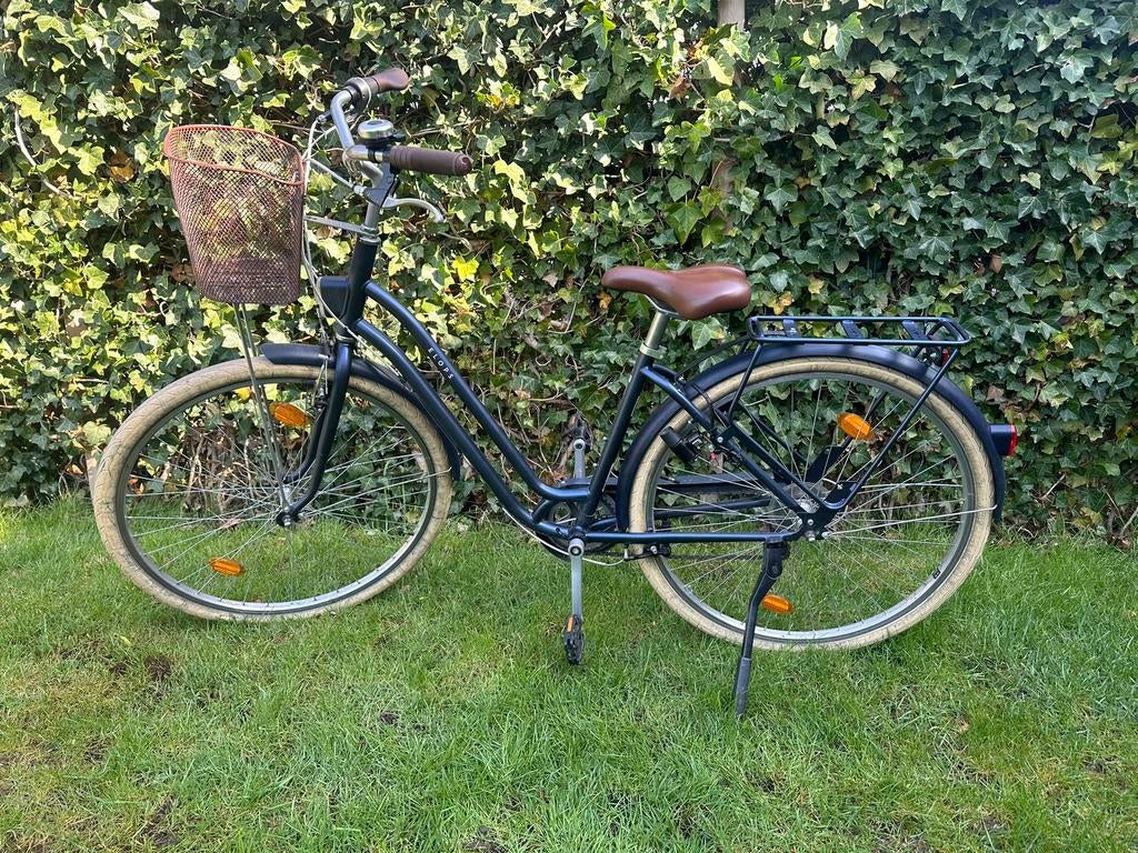 Meisjes citybike Decathlon ‘Elops’ - maat S/M (28 inch), Minder dan 45 cm, Ophalen, Zo goed als nieuw, Overige merken