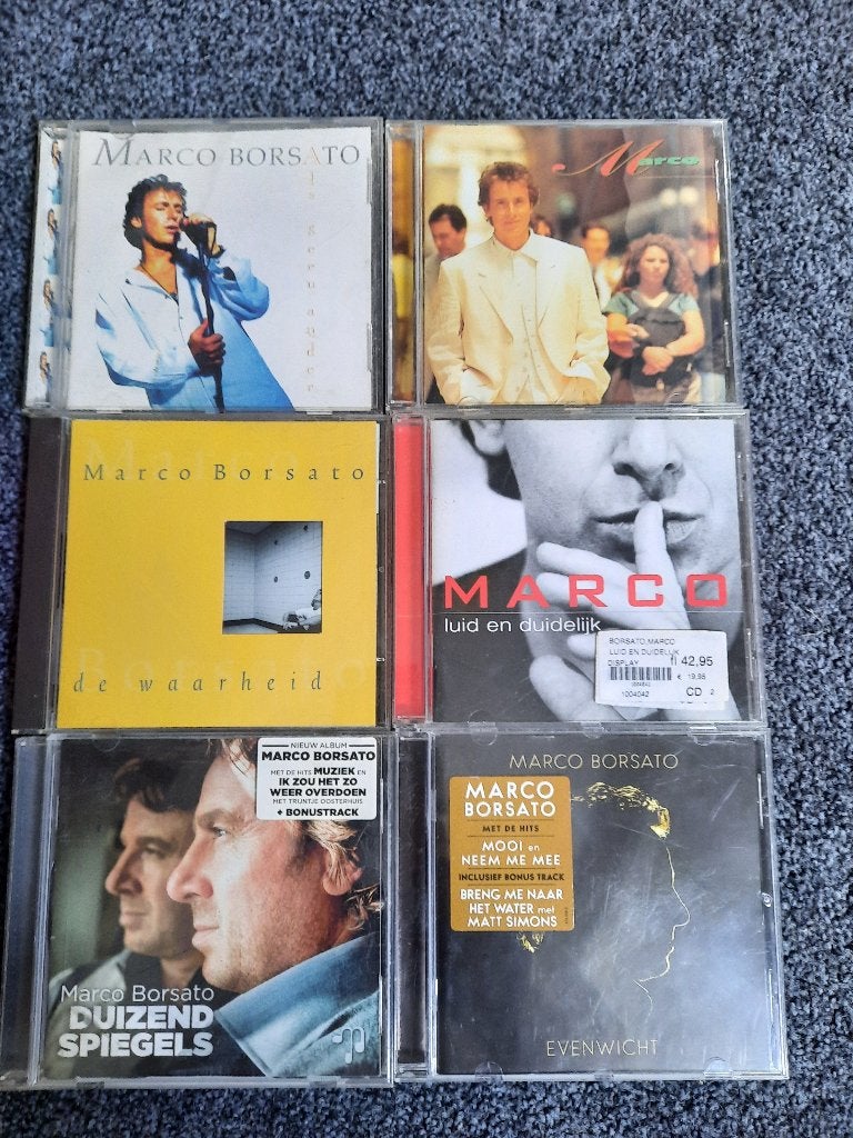 MARCO BORSATO "Marco" Mooie Verzamel CD In Nieuwstaat!, Cd's en Dvd's, Verzenden, Zo goed als nieuw, Overige genres, Verzamelalbum