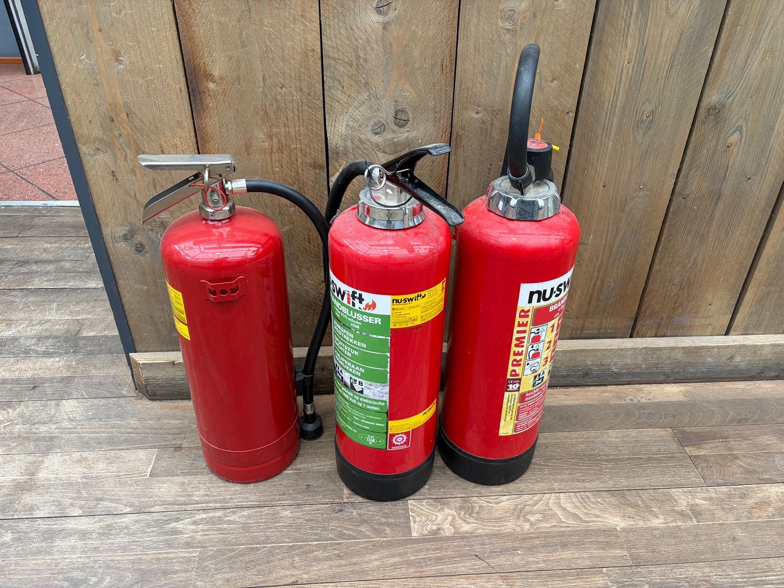 3 brandblussers, Huis en Inrichting, Brandblussers en Brandkasten, Ophalen, Zo goed als nieuw