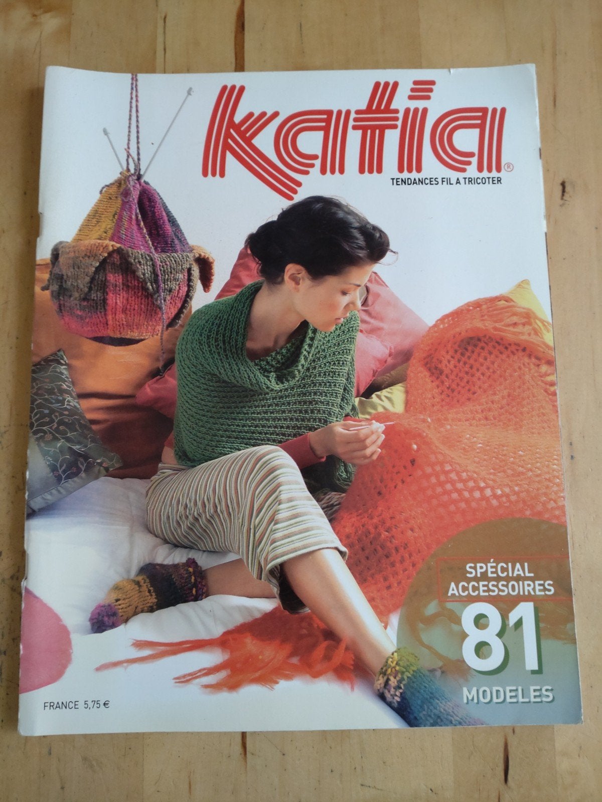 Katia Tendances Fil a Tricoter - Special Accessoires, Ophalen of Verzenden, Zo goed als nieuw, Breien of Haken, Patroon of Boek