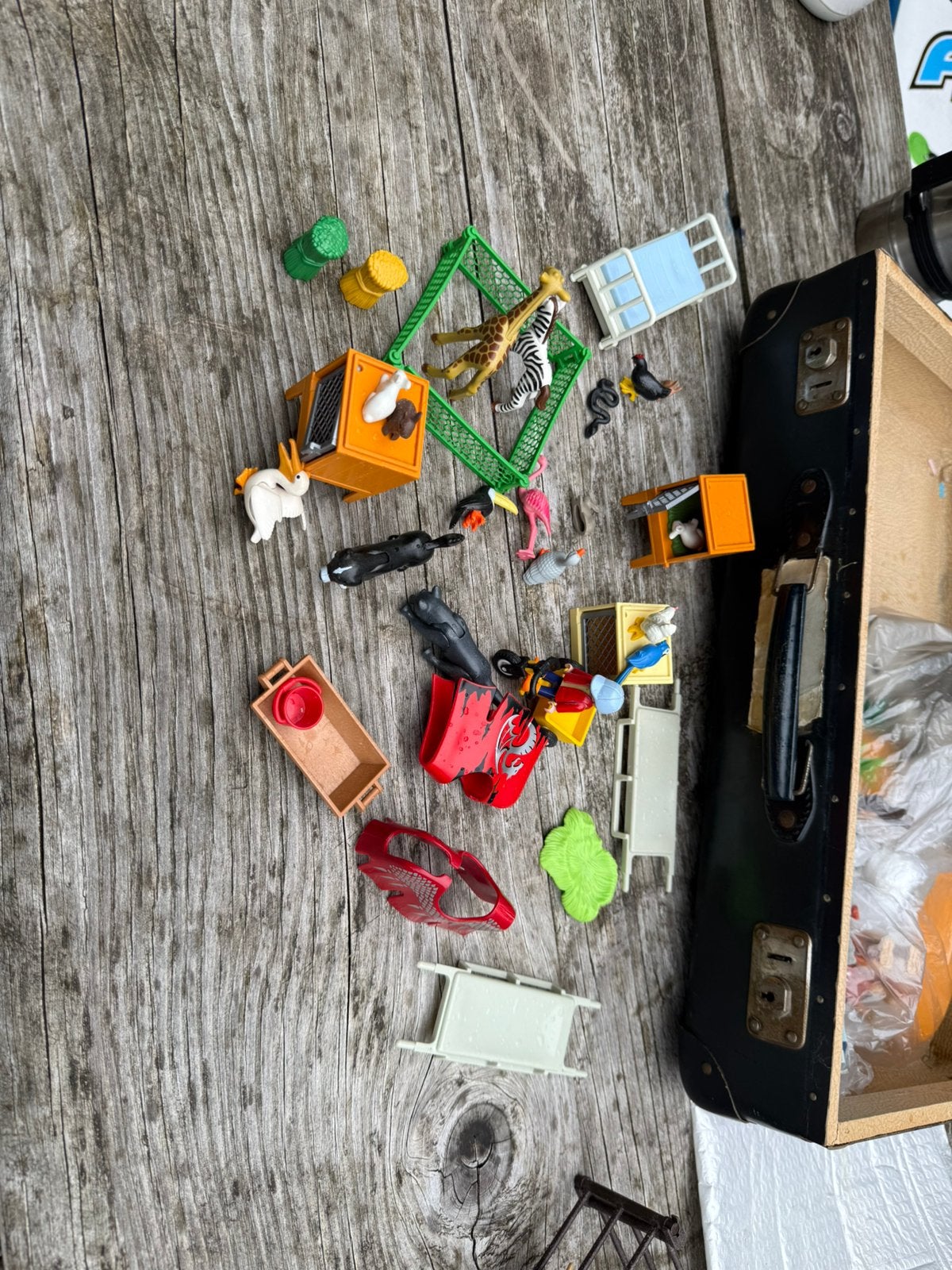 Playmobil boerderij en dierentuin diertjes en assecoires., Ophalen of Verzenden, Gebruikt