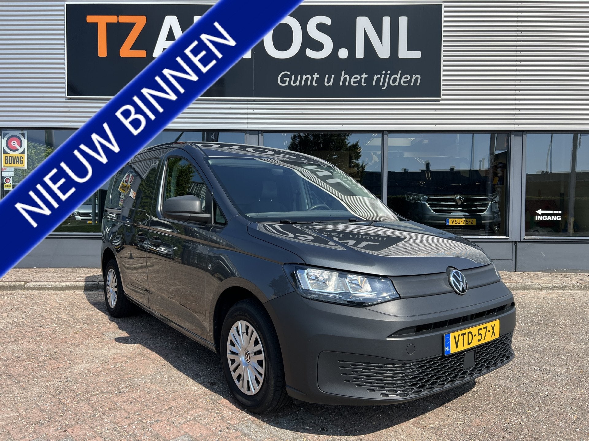 Volkswagen Caddy Cargo 2.0 TDI Comfort (bj 2023), Voorwielaandrijving, Stof, Gebruikt, Euro 6