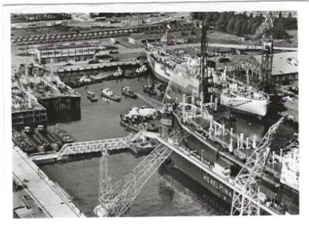 Scheepvaart-haven-werf, Ophalen of Verzenden, Nieuw, Kaart, Foto of Prent