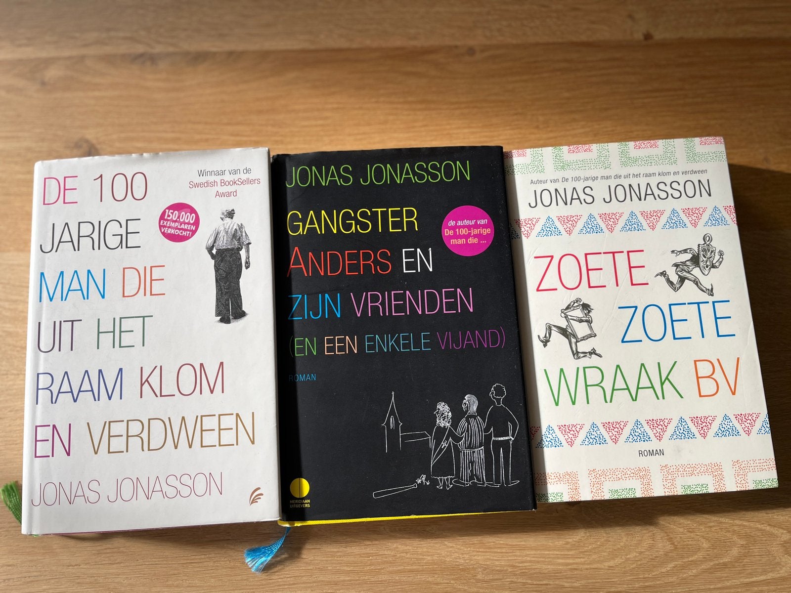 3 boeken van Jonas Jonasson, Ophalen of Verzenden, Gelezen, Jonas Jonasson