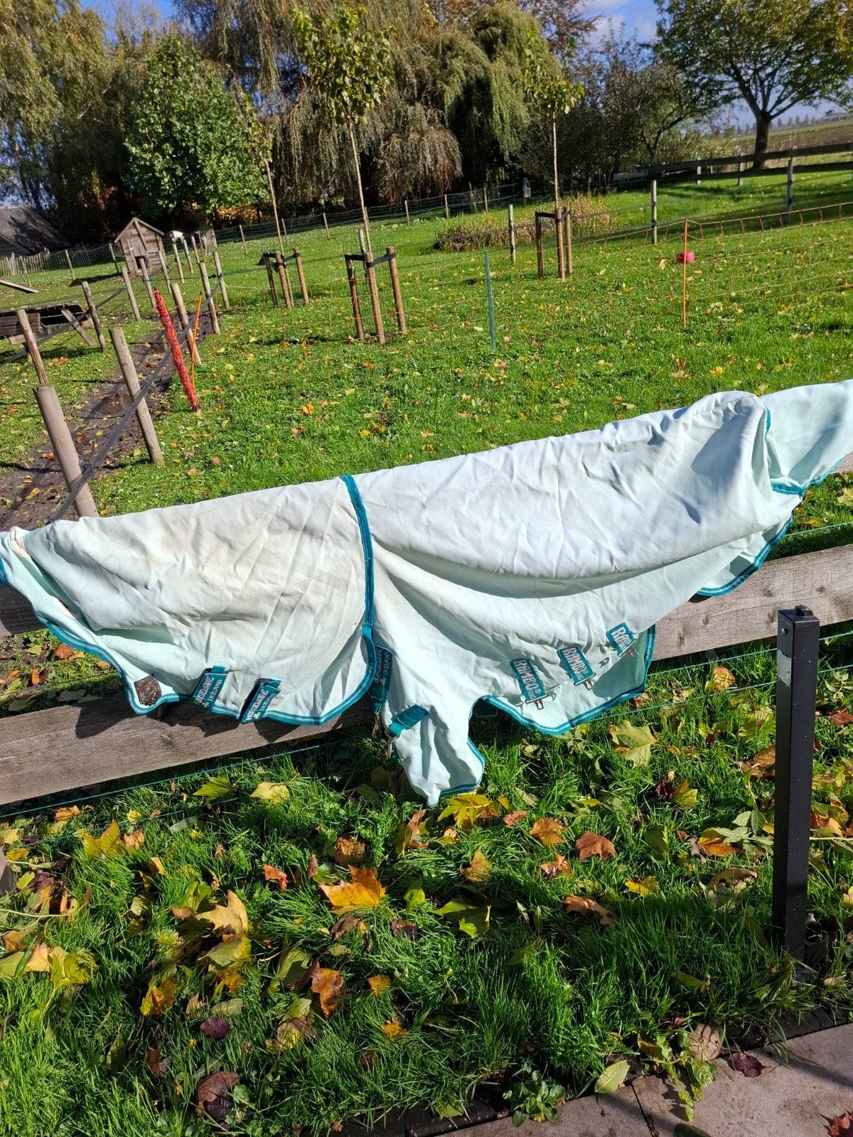 eczeemdeken 80/122 horseware, Gebruikt, Shetlander/Mini, Ophalen of Verzenden, Eczeemdeken