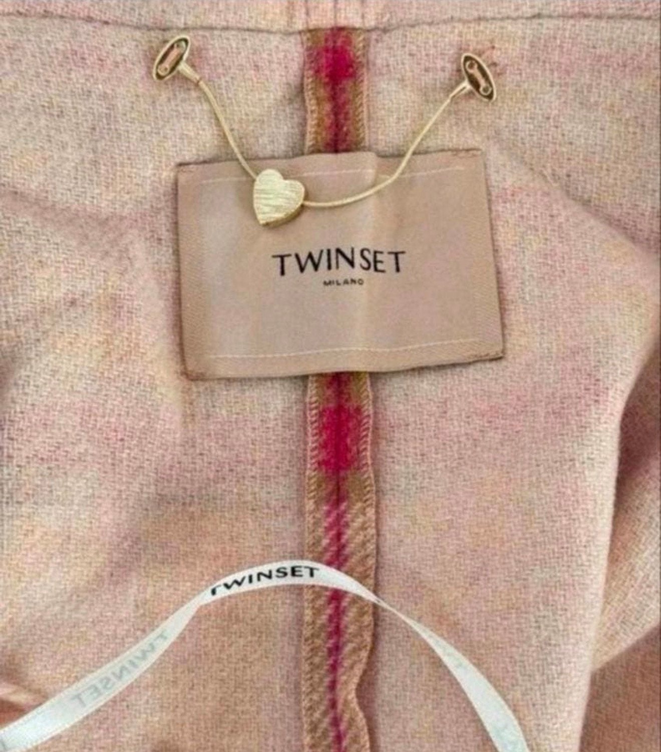 Twinset Milano - Wool poncho franjes wol wollen stof jas, Kleding | Dames, Overige Dameskleding, L, Zo goed als nieuw, L, L