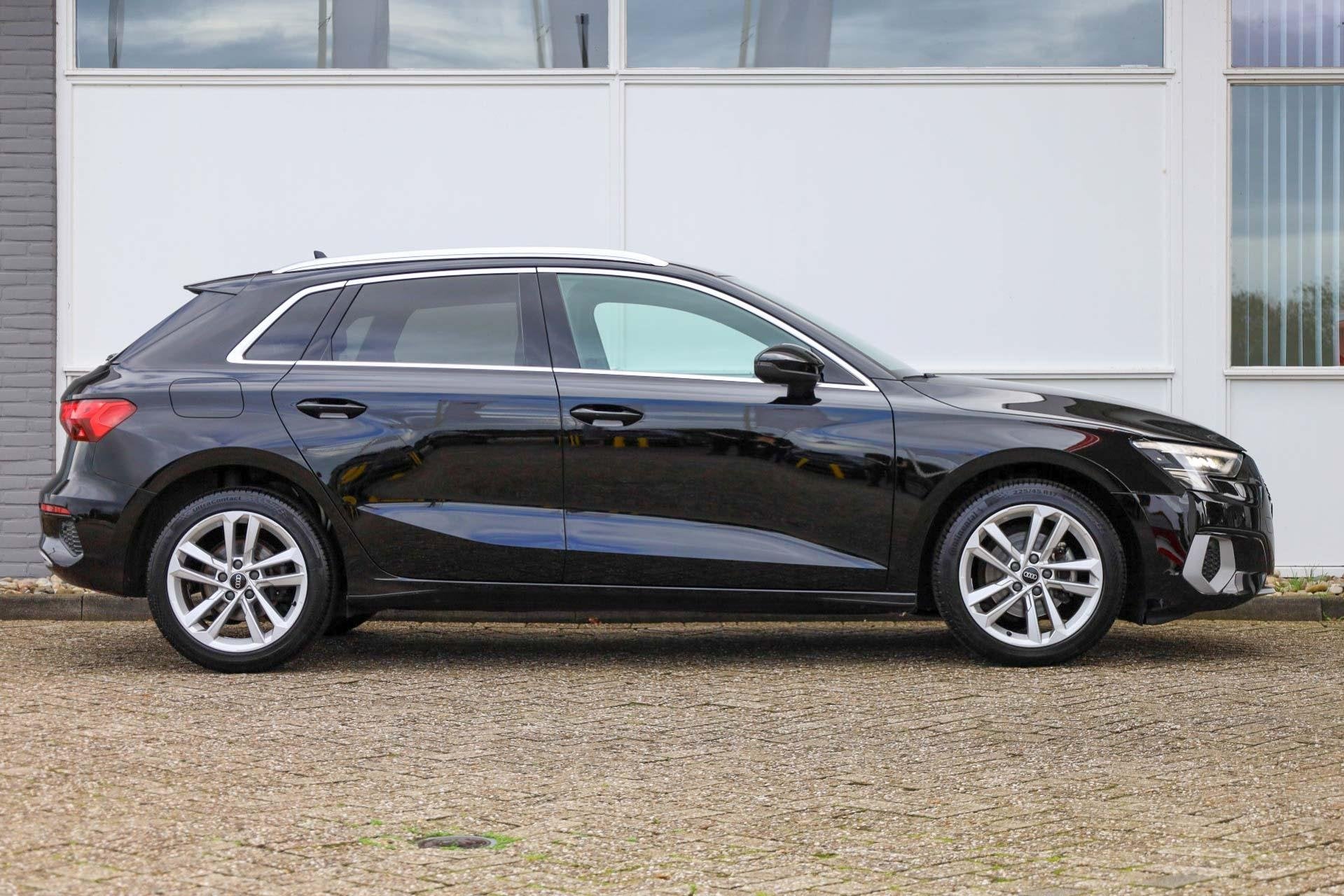 Audi A3 Sportback 35 TFSI 150pk Advanced edition | Parkeerse, Voorwielaandrijving, 12 maanden, Stof, 4 cilinders