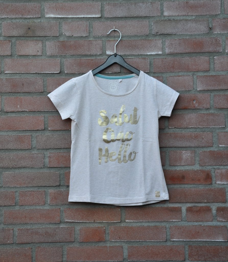 stones&bones tshirt 140, top 140, kinderkleding 140, Kinderen en Baby's, Kinderkleding | Maat 140, Meisje, Zo goed als nieuw, Shirt of Longsleeve