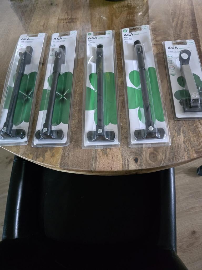 te koop raamuitzetters AXA zwart, Ophalen, Nieuw, Rvs, Overige typen