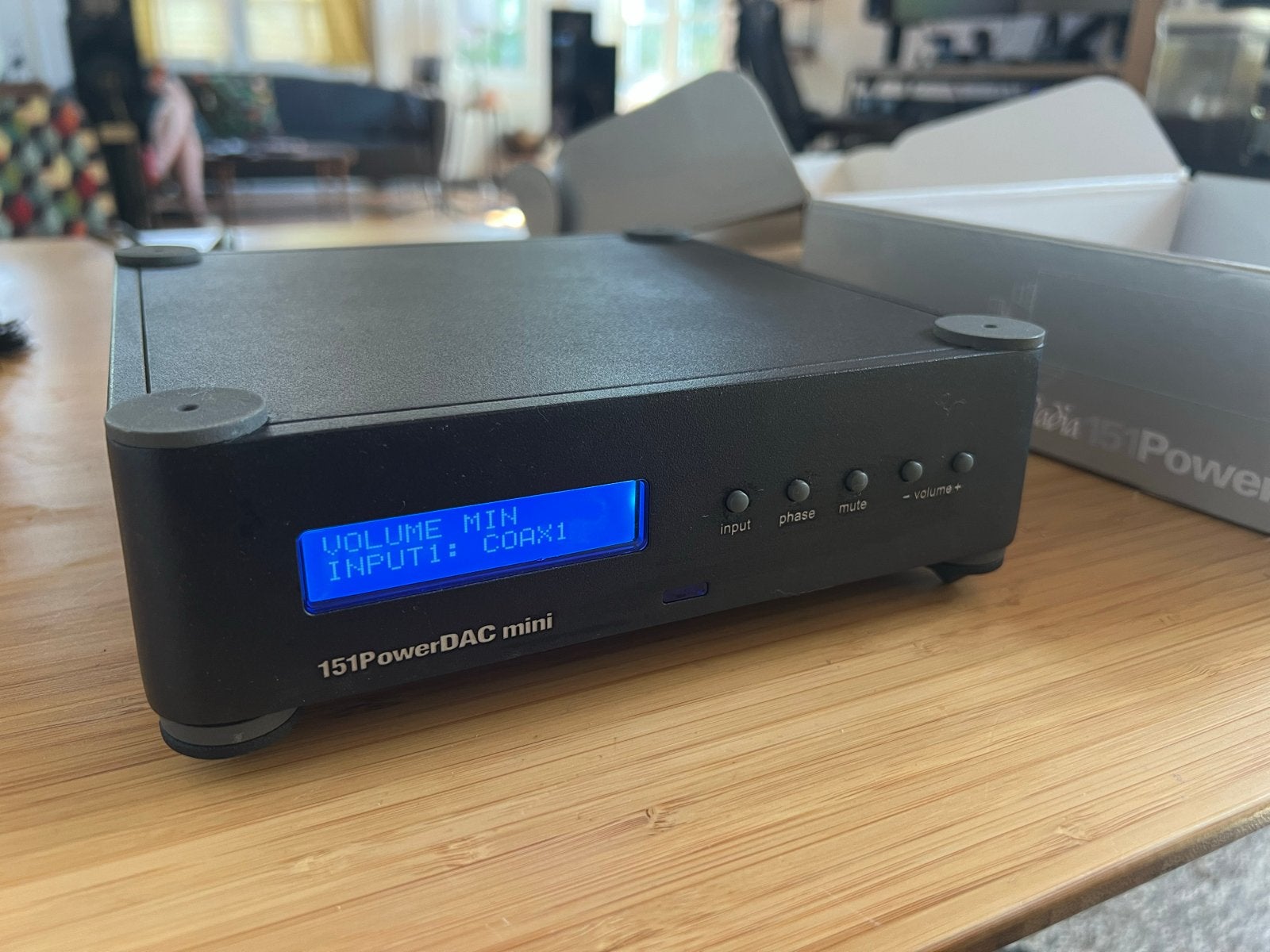 Wadia 151PowerDAC mini - Digitale Versterker/DAC, Audio, Tv en Foto, Zo goed als nieuw, 60 tot 120 watt, Stereo, Ophalen