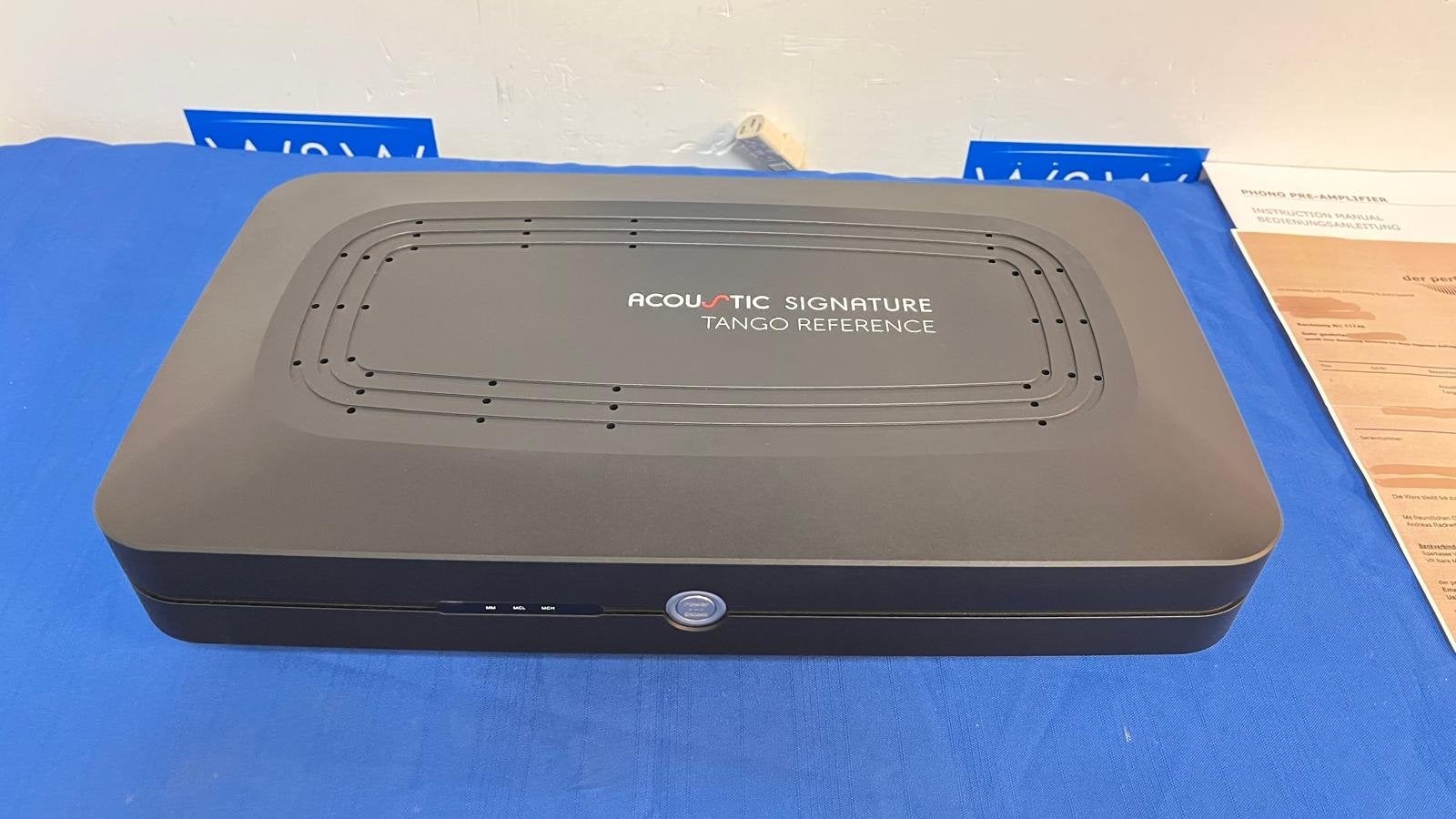 Acoustic Signature Tango Reference Phono Voorversterker, Overige merken, Overige systemen, ., Ophalen of Verzenden